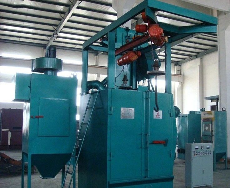 上?？蛻?hù)購(gòu)買(mǎi)華旭雙吊鉤拋丸機(jī)案例