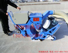 客戶在高架橋上使用橋梁路面拋丸機施工 客戶在高架橋上使用橋梁路面拋丸機施工