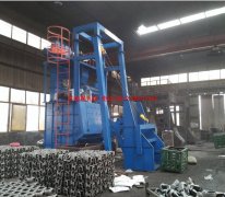 河南駐馬店客戶購買Q3210履帶式拋丸機 河南駐馬店客戶購買Q3210履帶式拋丸機