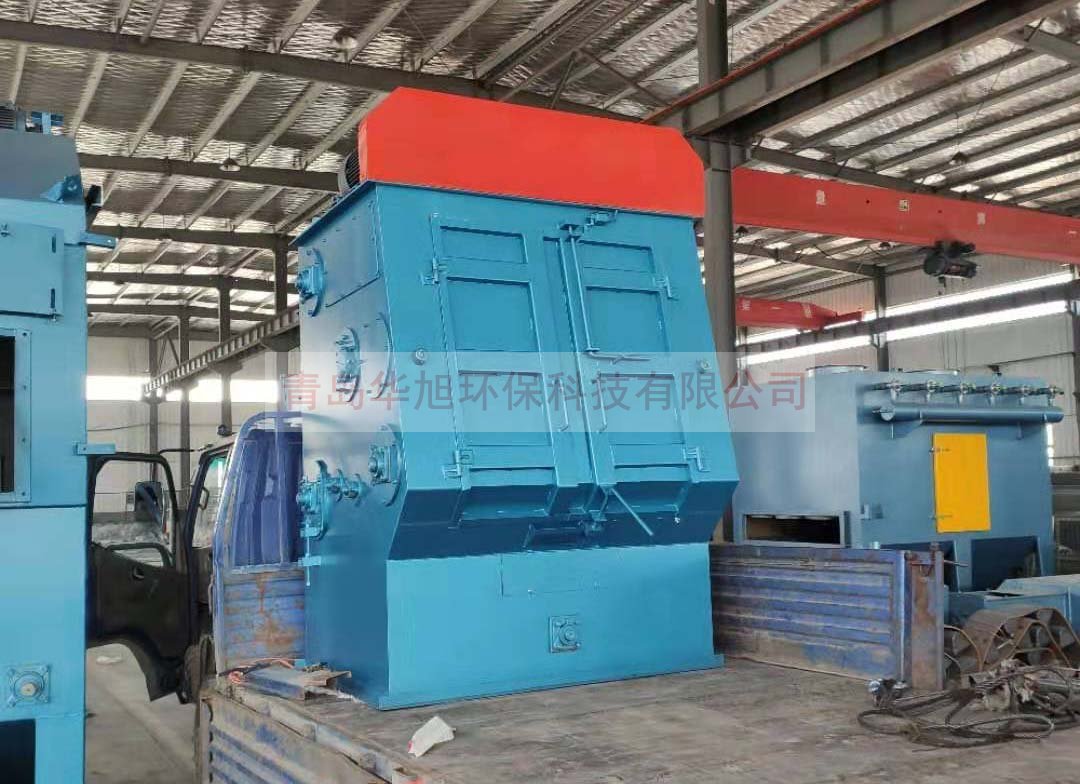 Q3210履帶式拋丸機(jī)裝車發(fā)貨現(xiàn)場(chǎng)圖