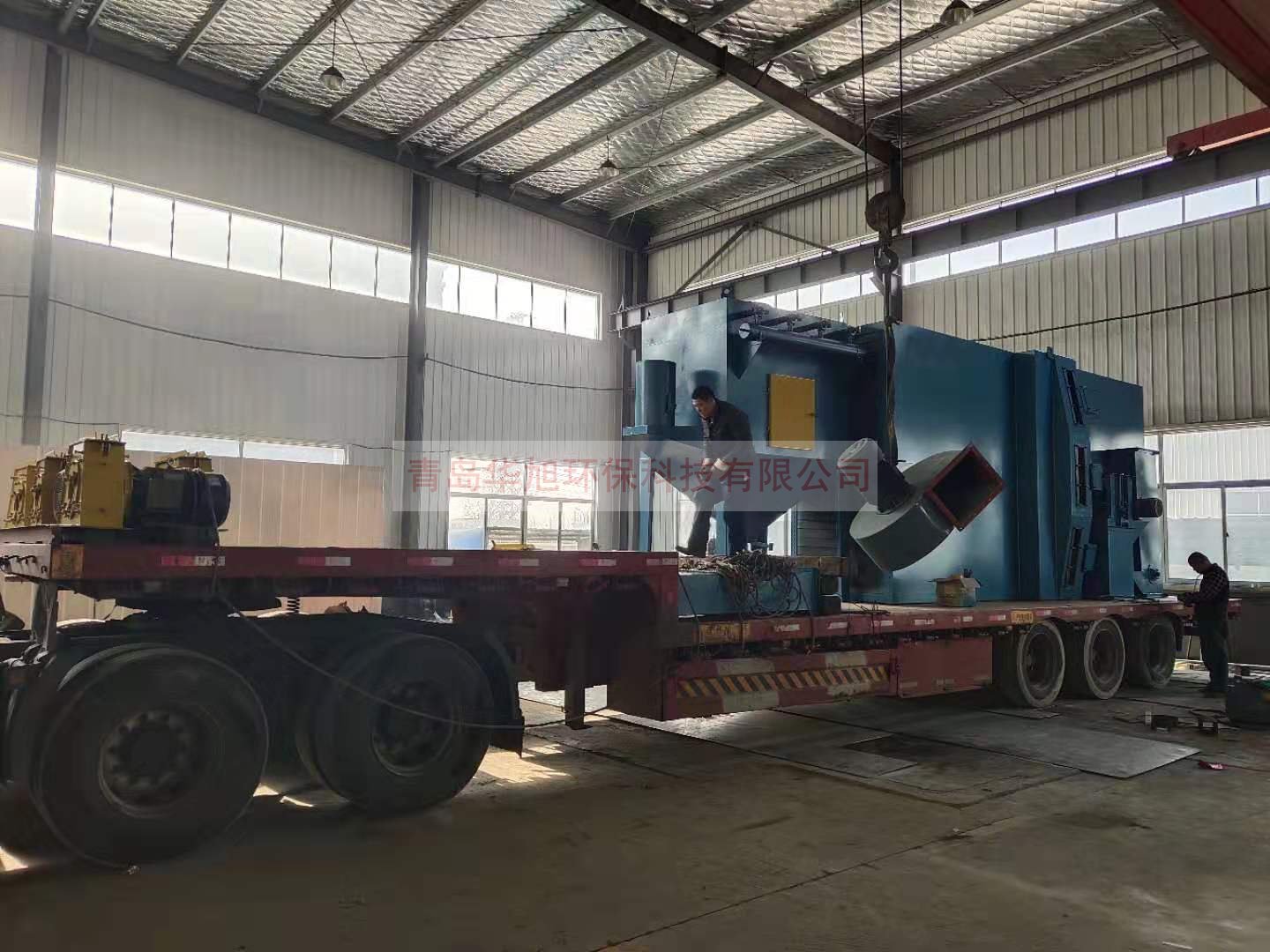 河南許昌用戶訂購的懸鏈?zhǔn)綊佂铏C(jī)發(fā)貨