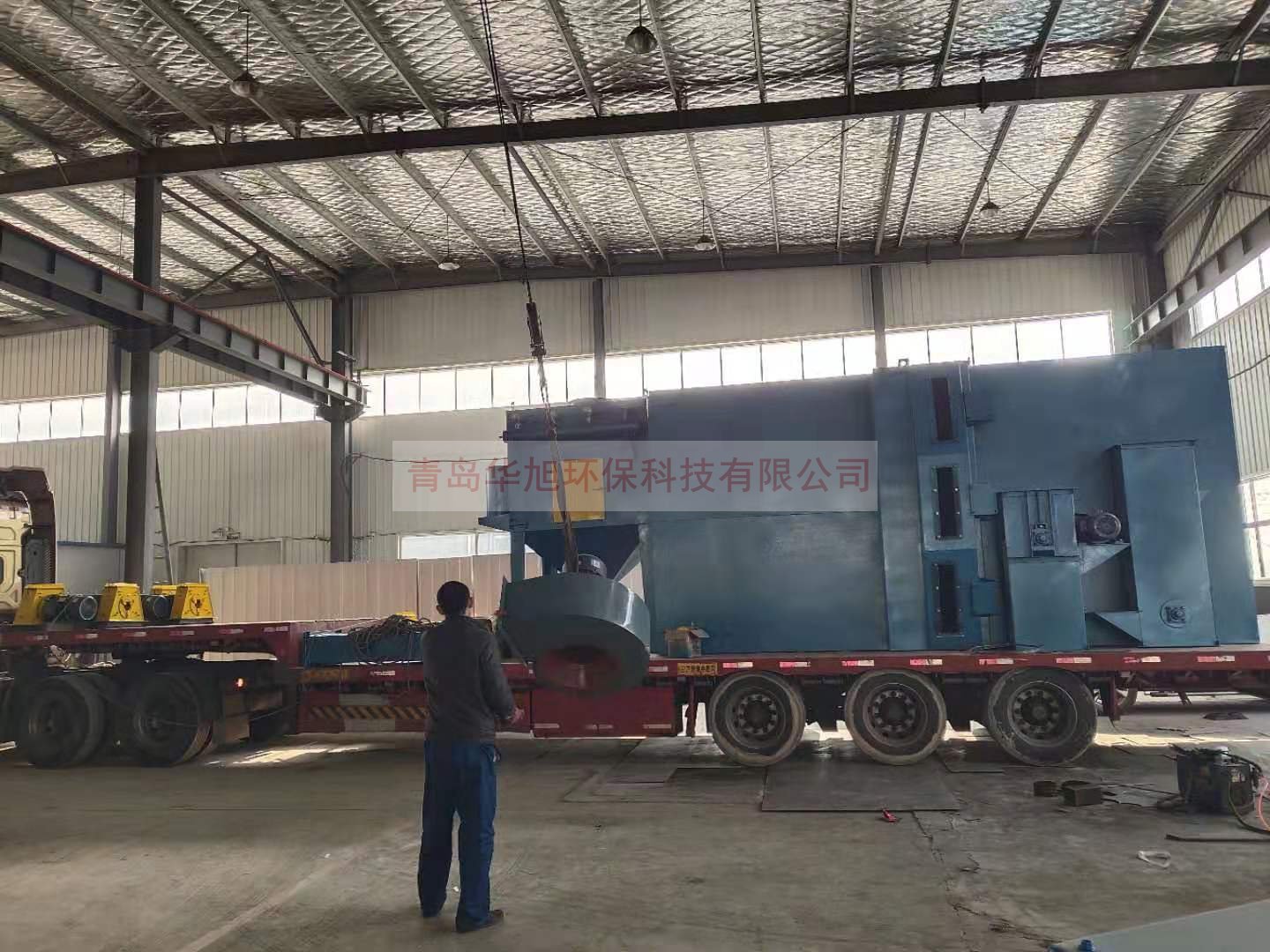 河南許昌用戶訂購的懸鏈?zhǔn)綊佂铏C(jī)發(fā)貨