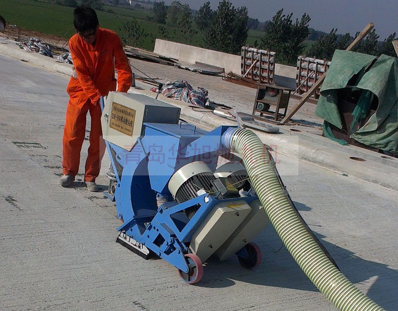 橋面防腐粗化拋丸處理