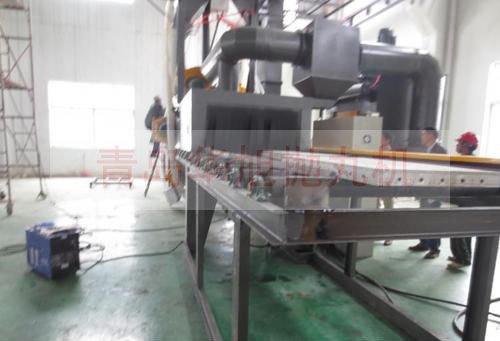 鋁模板拋丸清理機