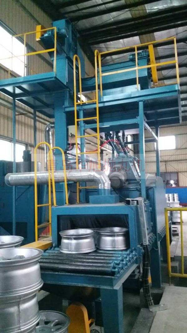 汽車輪轂拋丸清理機(jī)