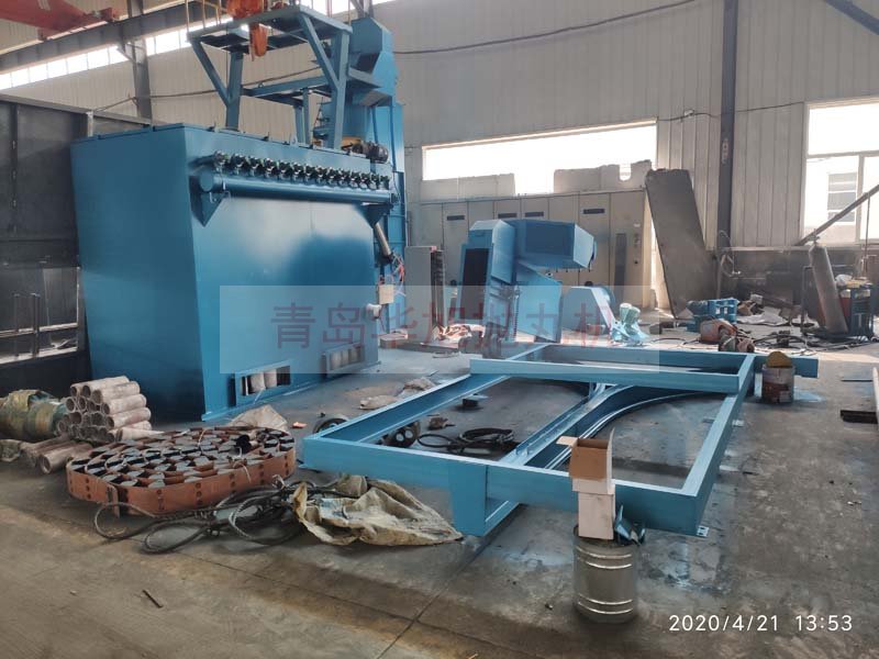 Q3710吊鉤式拋丸機(jī)吊鉤軌道