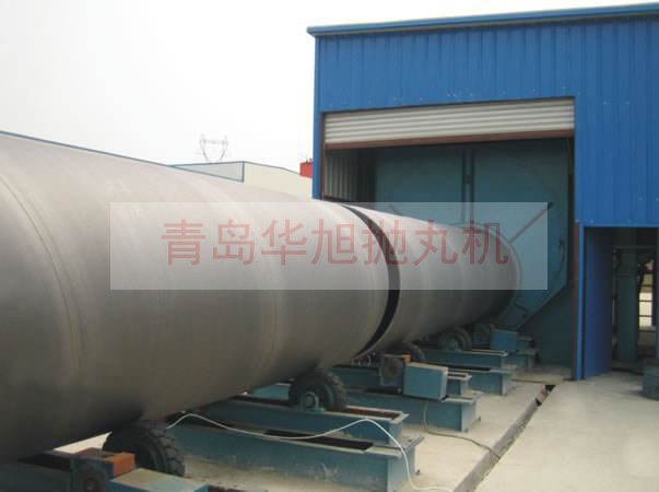 鋼管拋砂除銹設備