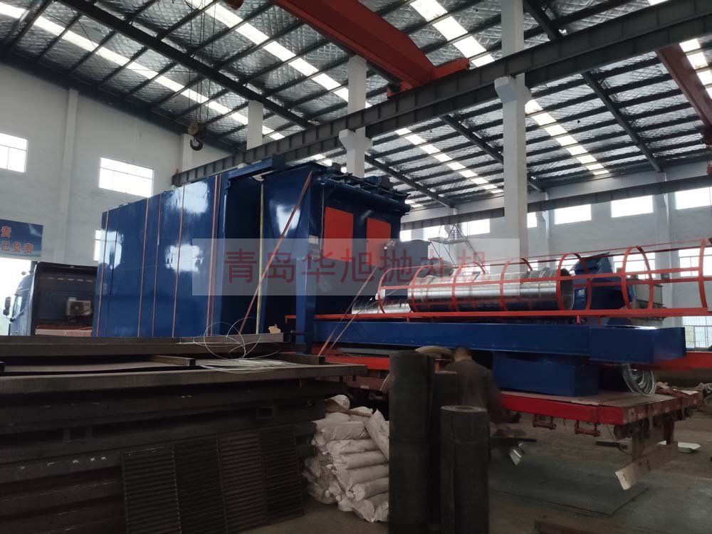 Q3720雙吊鉤式拋丸機(jī)發(fā)貨現(xiàn)場(chǎng)