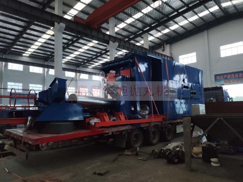 Q3720雙吊鉤式拋丸機(jī)發(fā)貨現(xiàn)場(chǎng)