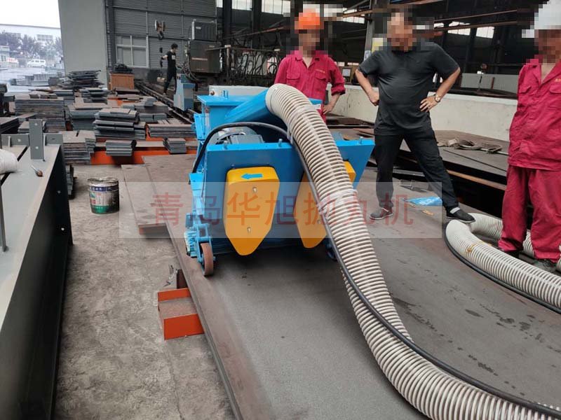 HX-850移動(dòng)式拋丸機(jī)-鋼板除銹設(shè)備